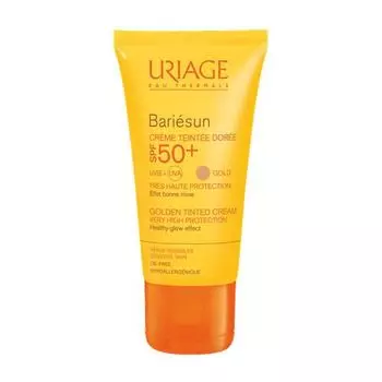 Uriage Bariesun - Тональный крем SPF 50+ золотистый 50 мл
