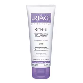 Uriage GYN-8 - Успокаивающий гель для интимной гигиены 100 мл