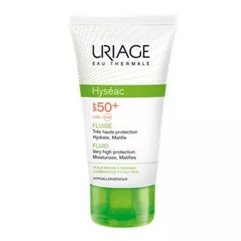 Uriage Hyseac - Солнцезащитная эмульсия SPF 50 50 мл