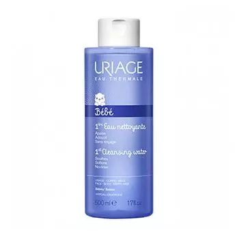 Uriage - Очищающая вода для детей и новорожденных 500 мл