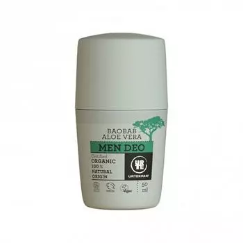 Urtekram - Мужской крем-дезодорант "Алое Вера-Баобаб" 50 мл