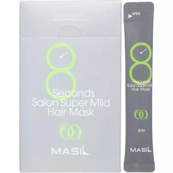 Восстанавливающая маска для ослабленных волос 8 Seconds Salon Super Mild Hair Mask, 20 х 8 мл