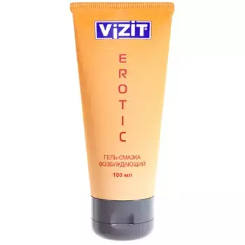 Возбуждающий гель-смазка Erotic, 100 мл