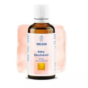 Weleda Масло для массажа животика младенцев 50 мл