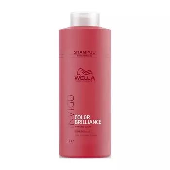 Wella Invigo Color Brilliance - Шампунь для защиты цвета окрашенных нормальных и тонких волос 1000 мл
