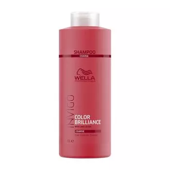 Wella Invigo Color Brilliance - Шампунь для защиты цвета окрашенных жестких волос 1000 мл