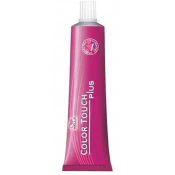 Wella Professional Color Touch Plus - Стойкая крем-краска для волос 55/04 бренди 60 мл