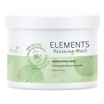 Wella Professionals Elements Renewing Mask - Обновляющая увлажняющая маска 500 мл