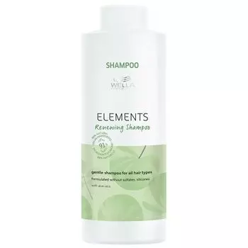 Wella Professionals Elements Renewing Shampoo - Обновляющий шампунь для всех типов волос 1000 мл