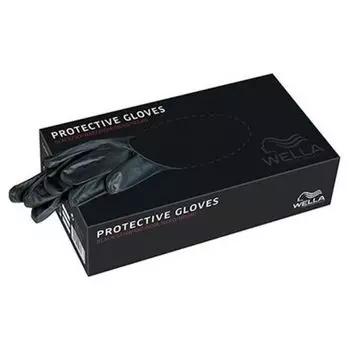 Wella Professionals Protective Gloves - Перчатки черные размер М