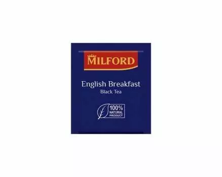 Чай черный в пакетиках Milford Английский Завтрак, 200 пак/уп (Милфорд)