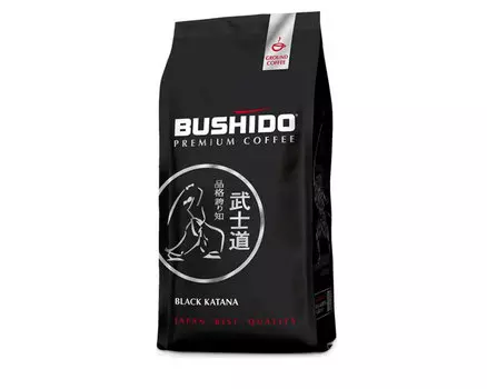 Кофе молотый Bushido Black Katana, 227 г (Бушидо)