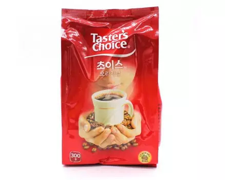 Кофе растворимый Taster's Choice Original, 300 г пакет (Тестер Чойс)