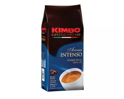 Кофе в зернах Kimbo Aroma Intenso, 1 кг (Кимбо)
