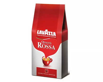 Кофе в зернах LavAzza Qualita Rossa, 250 г (Лавацца)