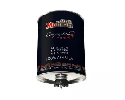 Кофе в зернах Molinari CINQUE STELLE 100% арабика, 3 кг (Молинари)