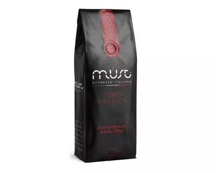 Кофе в зернах Must Pure Arabica, 1 кг (Маст)