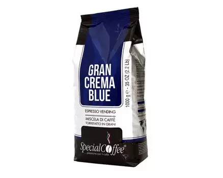Кофе в зернах Special Coffee Gran Crema Blue, 1 кг (Спешал кофе)