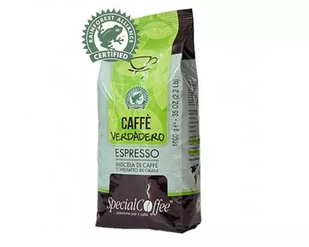 Кофе в зернах Special Coffee Verdadero Rainforest, 1 кг (Спешал кофе)