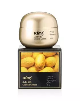 Антивозрастной крем для лица с протеинами кокона шелкопряда, 50 мл Kims