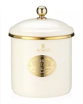 Банка для сыпучих продуктов Tudor, 1,2 л AGNESS