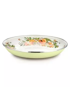 Блюдо эмалированное 32 см Metrot «Персики»