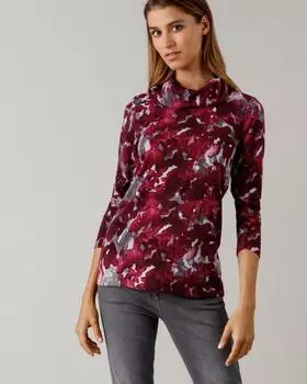 Блуза, р. 44, цвет бордо