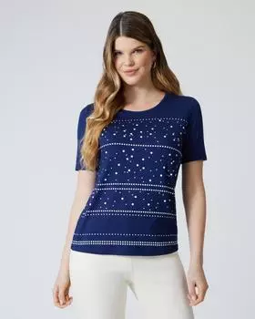 Блузка, р. 44, цвет морской