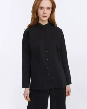 Блузка, р. 46, цвет черный