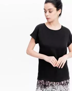 Блузка, р. 54, цвет черный