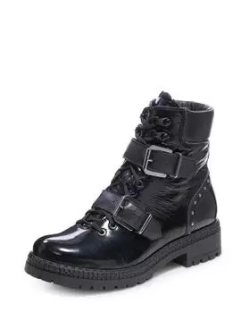 Ботинки, р. 40, цвет черный