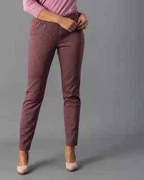 Брюки, р. 44, цвет бургунди