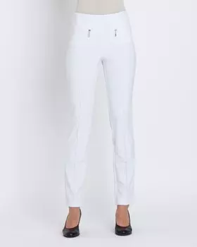 Брюки, р. 54, цвет белый
