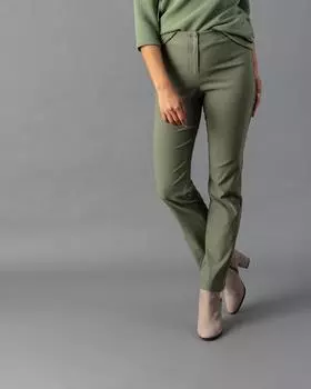 Брюки, р. 60, цвет светло-зеленый