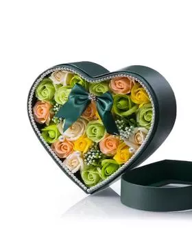 Букет в коробке «Сердце» Fleurange