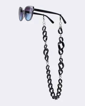 Цепь для очков черная "Асимметрия"