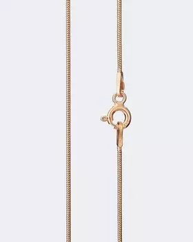 Цепь серебряная с позолотой