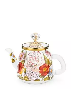 Чайник эмалированный, 1 л VILLA BIANCA Giardino D'Oro