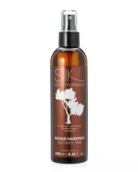 Фиксирующий спрей для объема и блеска 250 мл Silk Oil of Morocco Argan Styling