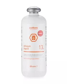 Энзимное средство для стирки Ultizym Liquid + Symbiotic, 1 л Binatec