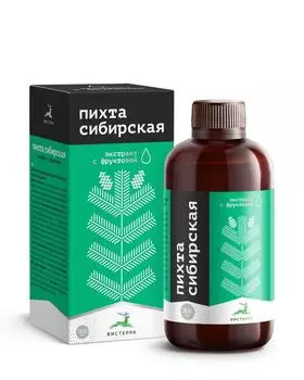 «Экстракт пихты сибирской» с фруктозой, 300 мл Вистерра