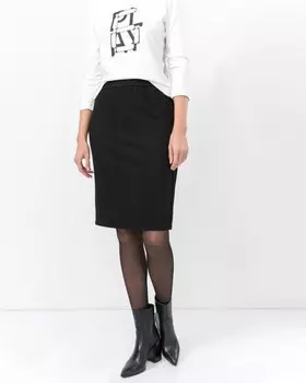 Юбка, р. 58, цвет черный