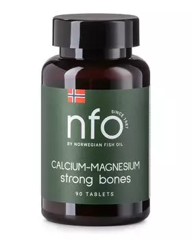 «Кальций-Магний», 90 таблеток Norwegian Fish Oil