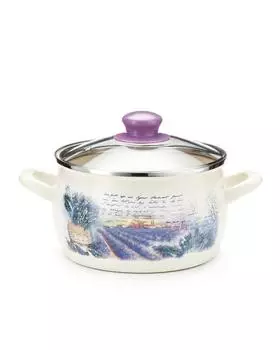 Кастрюля с крышкой, 3,3 л Лаванда Metrot Лаванда