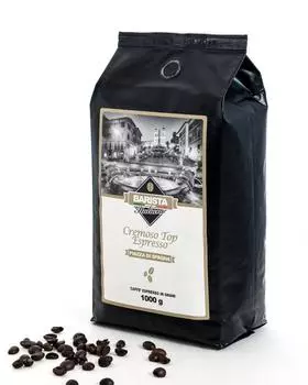 Кофе в зернах Cremoso Top-Espresso, 1 кг Barista Italiano