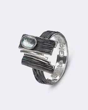 Кольцо из серебра с топазом из коллекции H2O Salto Gioielli H2O