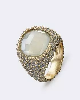 Кольцо Kate c жадеитом Daniela De Marchi