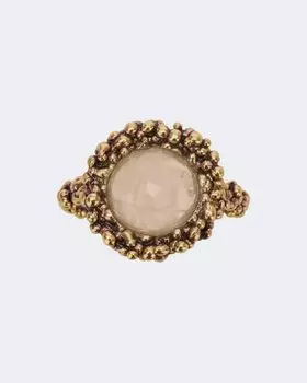 Кольцо Reginetta с розовым кварцем Daniela De Marchi