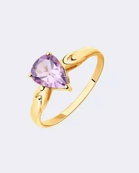 Кольцо с аметистом Diamant