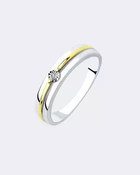 Кольцо с бриллиантом Diamant